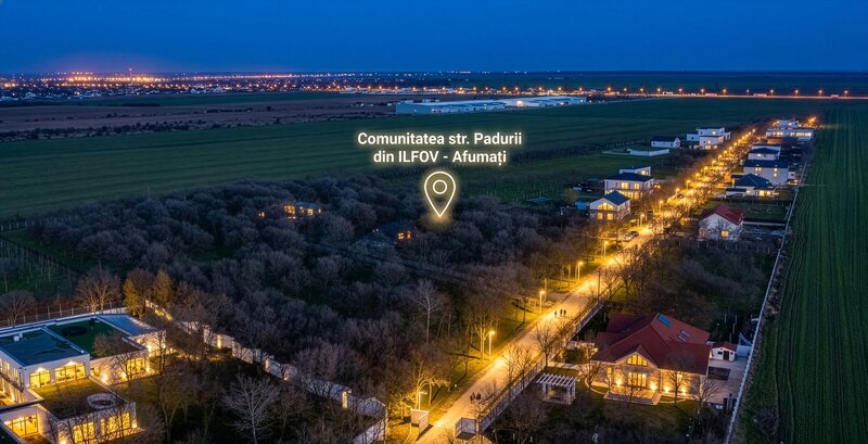 Afumati, Codrul Vlasiei, Ilfov, terenuri in comunitate de elita